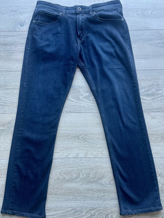 PAIGE Other - PAIGE Federal Slim Straight Jeans 33x30 Dark Wash Stretch Denim Made in USA